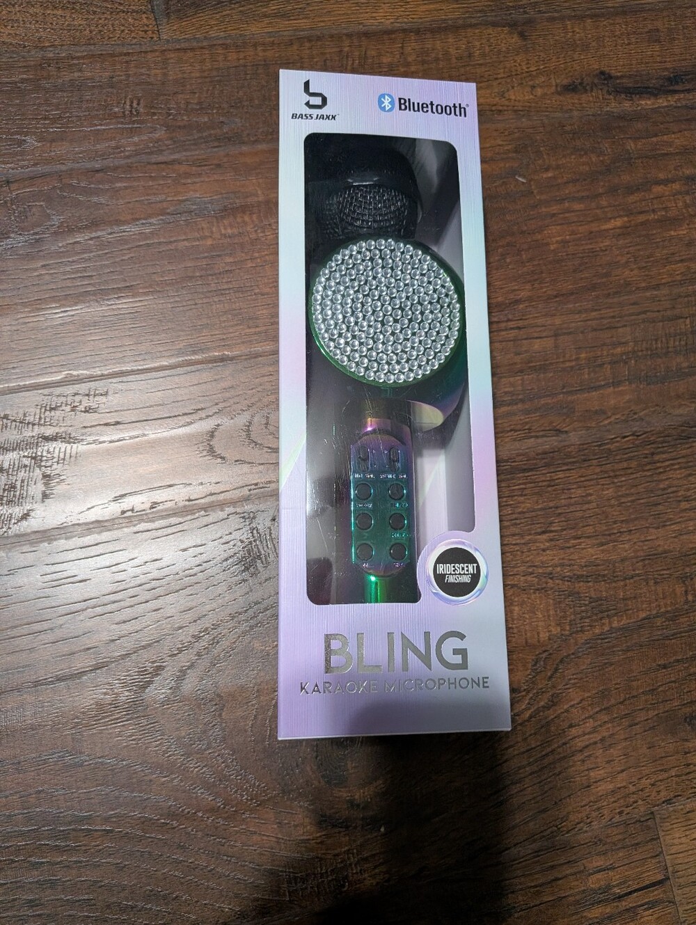 Bling Bluetooth Karaoke Microphone - Iridescent
